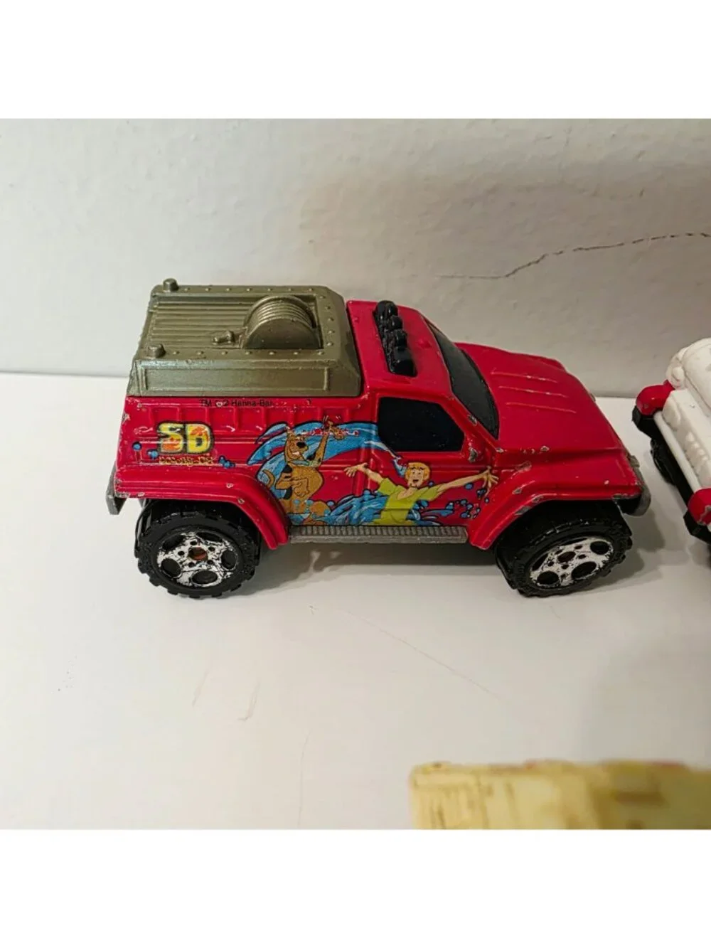 3 Vtg Matchbox Scooby-doo Die Cast Cars Hummer Armored Response 4x4 Trucks